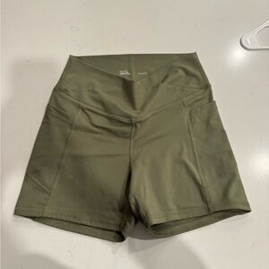 Gilly Hicks High Waist Olive Shorts
